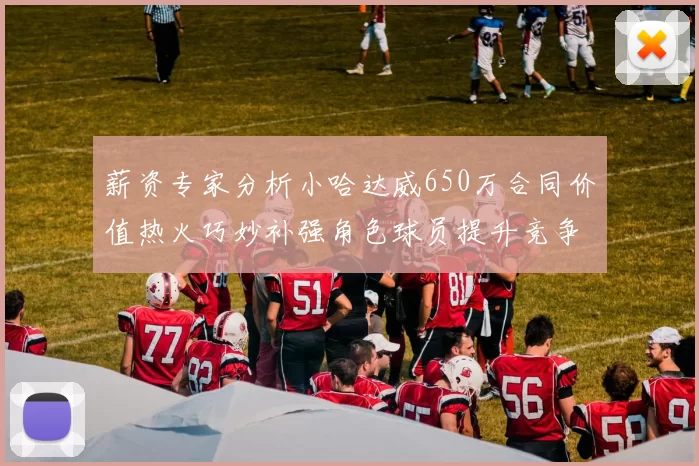薪资专家分析小哈达威650万合同价值热火巧妙补强角色球员提升竞争力
